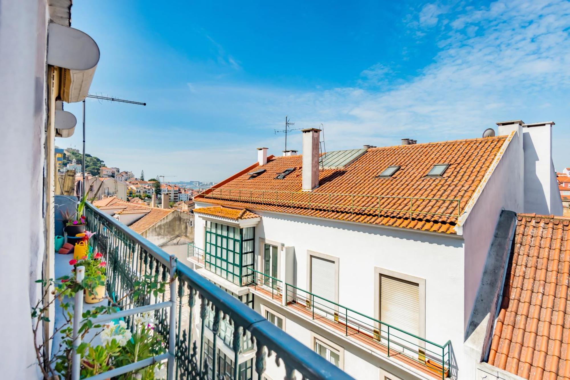 Olarias Terrace Lisbon Apartment Ruang foto